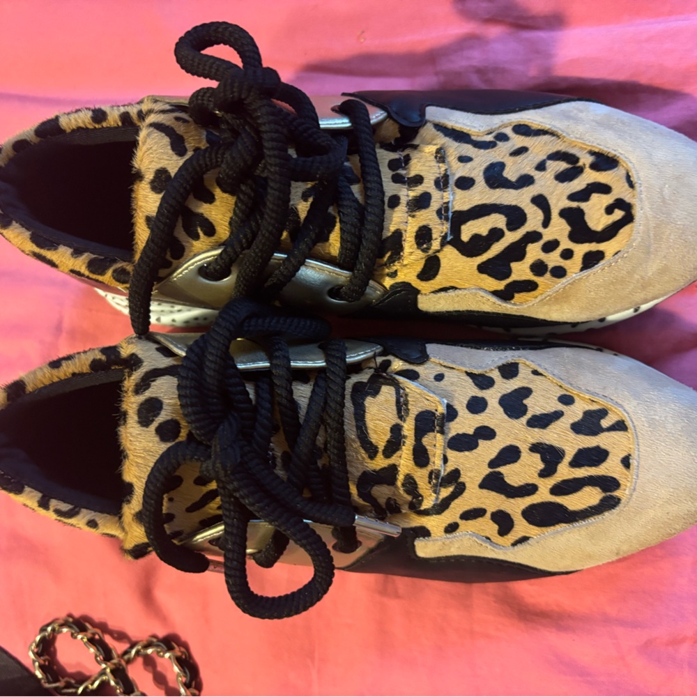 Steve Madden sneakers with matching purse